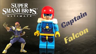 LEGO Captain Falcon Custom Minifigure Showcase- Smash Ultimate