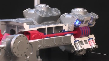 Burckhardt Compression Modell im Massstab 1 10