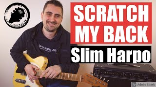 PDF Sample Slim Harpo - Scratch My Back guitar tab & chords by Henry Olsen.