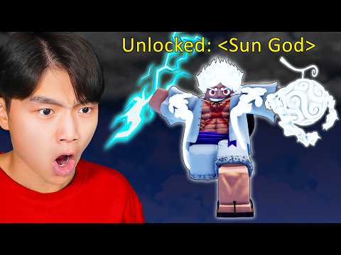 Unlocking Gear 5 In Every One Piece Roblox Game