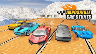 Impossible Car Stunt Games - 게임플레이 영상 [모바일게임] screenshot 5