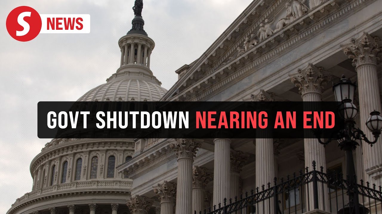 US Senate advances bill to end federal shutdown - YouTube