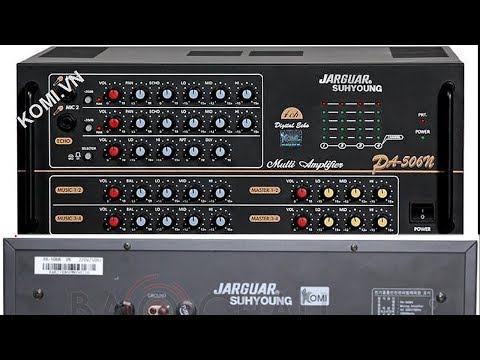 Video Amply JARGUAR-506N/ KOMI/ Cách chỉnh đơn giản rễ hiểu/... - youtube