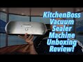 KitchenBoss Vacuum Sealer Machine Unboxing! Worth it?