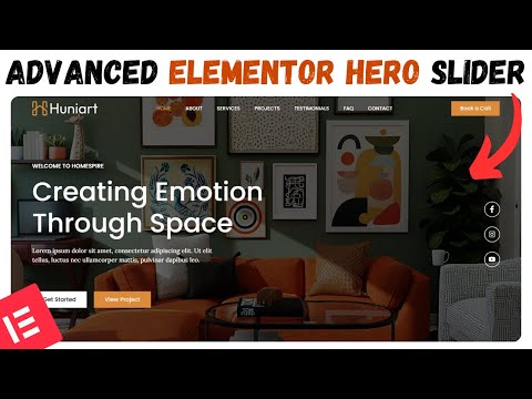 Create a Stunning HERO SLIDER Using ELEMENTOR (Step-by-Step) | WordPress 2026