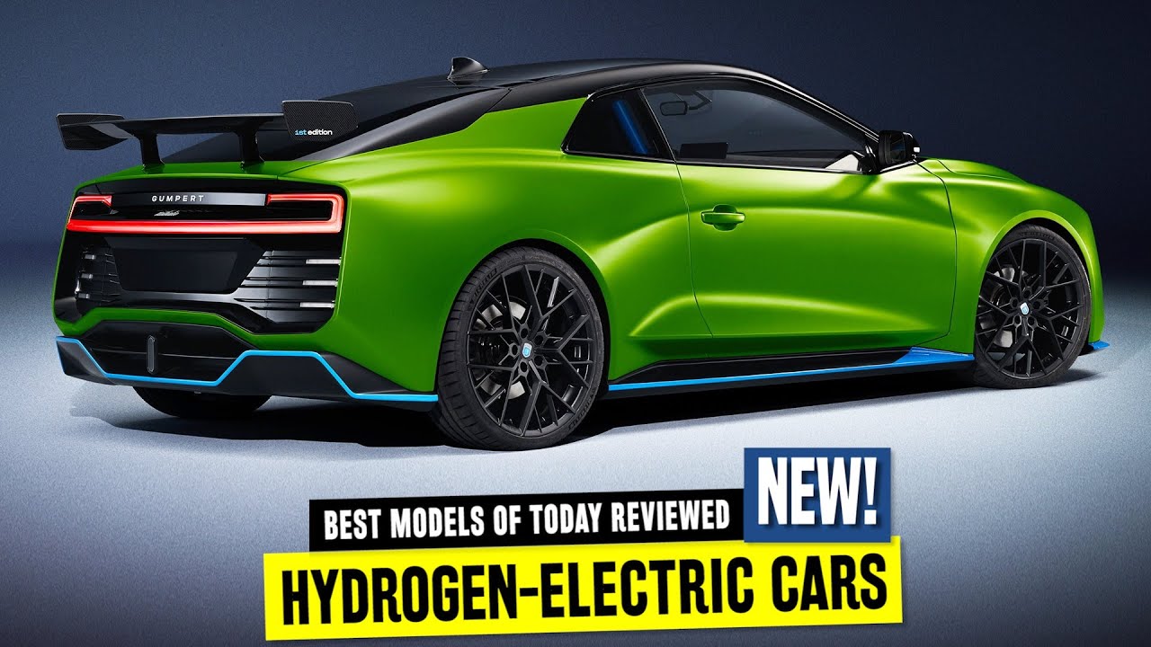 Top 10 Modern Electric Cars Powered by Hydrogen Fuel in 2021 YouTube