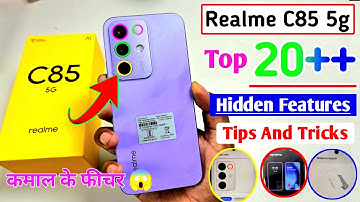 Realme C85 5G Best 20 Tips & Tricks | Camera & Hidden Settings Guide