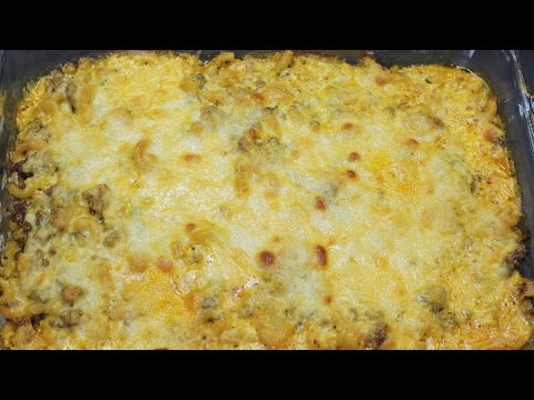 Macaroni and Beef Casserole with Michael's Home Cooking