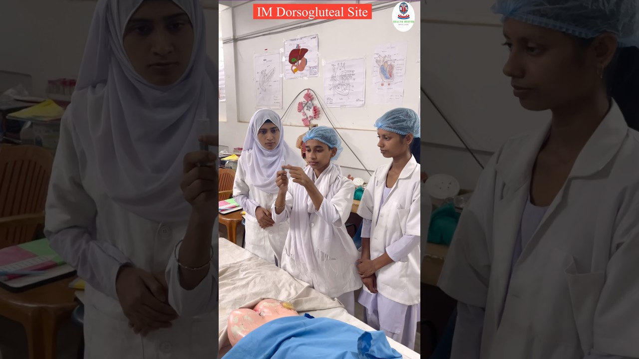 IM Dorsogluteal Injection Technique | Health Sector 