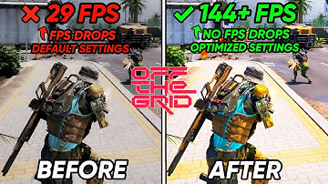BEST PC Optimization Settings Guide For Off The Grid🔧| Max FPS | Best Settings