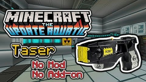 ✔MCPE How to make Taser using command block