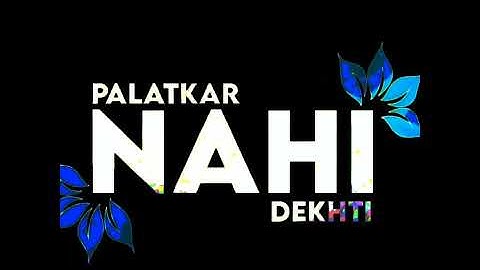 GOURAV CHOUDHARY🔥👿 BLACK SCREEN ATTITUDE SHAYARI❌🔥||#WHATSAPPSTATUS|