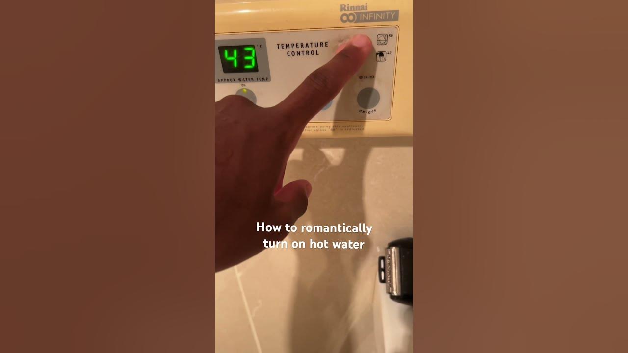 How to romantically turn on hot water YouTube