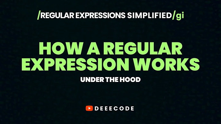 REGEX ENGINES Simplified - How Regular Expressions work | Part 3