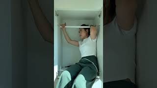 How to double your ikea closet space #ikeahack #platsa #trending #diy