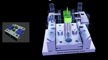 How do the sliders(slide) work in plastic injection mold?