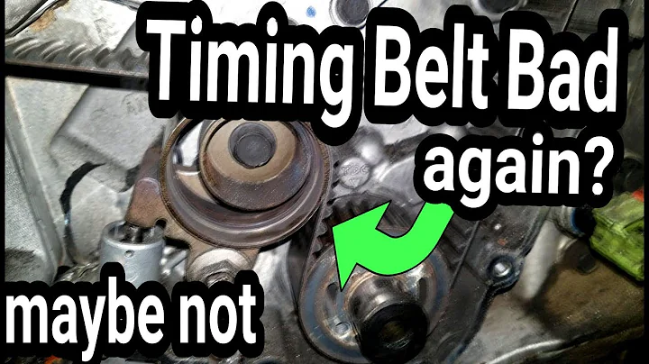 How to tell if your TIMING BELT jumped time. CHECK THIS