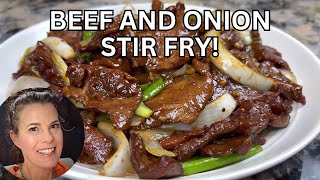 Beef and Onion Stir Fry