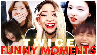 Reaction to 'TWICE funny moments that will forever be funny' - I FORGOT HOW CRAZY THEY ARE!!!