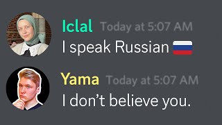 Can Iclal ACTUALLY Speak Russian?