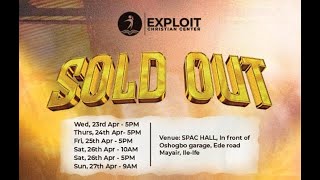 GRACE FOR EXPLOITS CONFERENCE - DAY 1