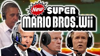 Us Presidents Play New Super Mario Bros. Wii 15