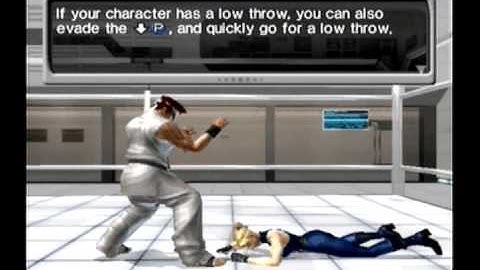 Tutorial - 17. Dealing with ↓P [2P] (Virtua Fighter 4 Evolution) [Manjoume]