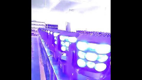 3x3 9pcs10W RGBW 4 IN 1 led matrix moving head stage lighting on life testing