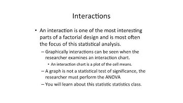 Factorial Designs