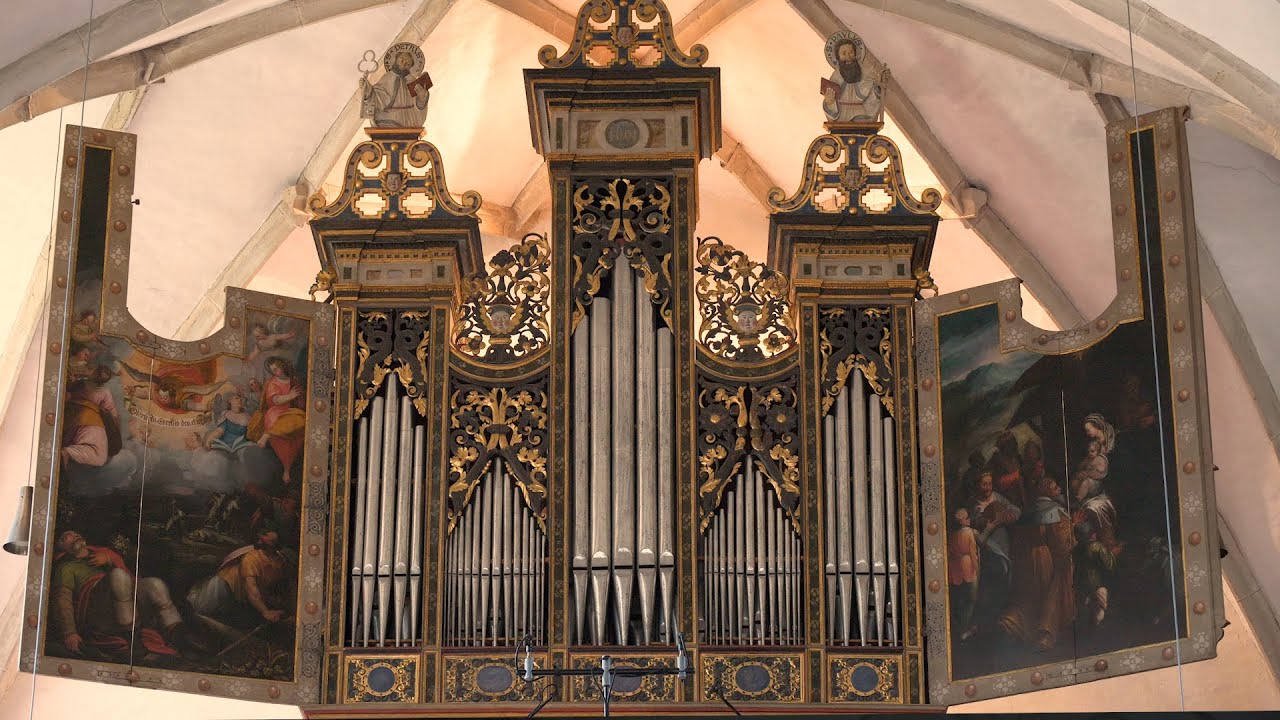 Peter Waldner an der Schwarzenbach - Orgel (1599) in der Pfarrkirche zum Hl. Petrus in Auer