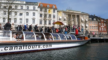 Copenhagen Canal Tour Cruise Blue Netto Boats (4K) Part 2
