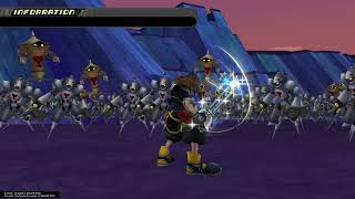 KINGDOM HEARTS - HD 1.5+2.5 ReMIX sora vs 1000 heartless