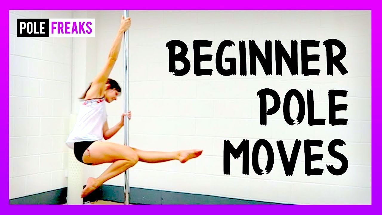 10 Easy Pole Dance Moves (FOR ABSOLUTE BEGINNERS) 