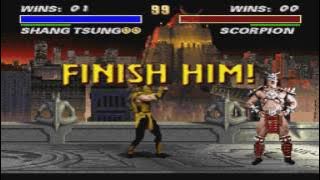 Ultimate Mortal Kombat 3 (Super Nintendo) - Fatalities on Shao Kahn