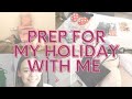 Prep for my holiday with me // Abby Weatherley