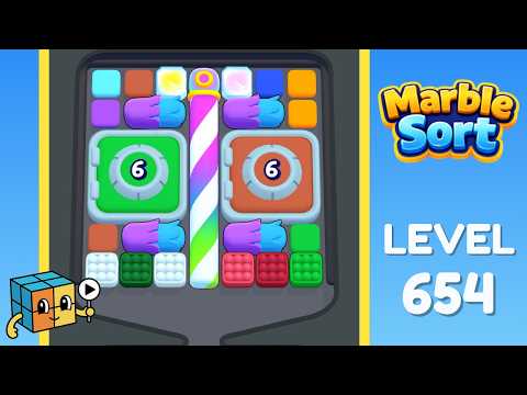 Marble Sort level 654 walkthrough video cover
