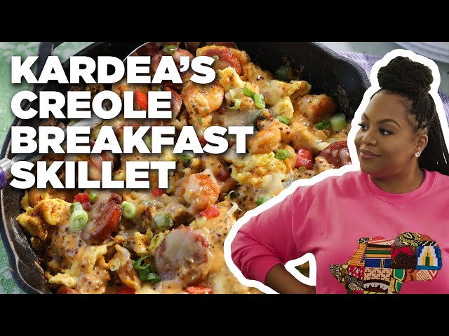 Cheesy Creole Breakfast Skillet Recipe, Kardea Brown