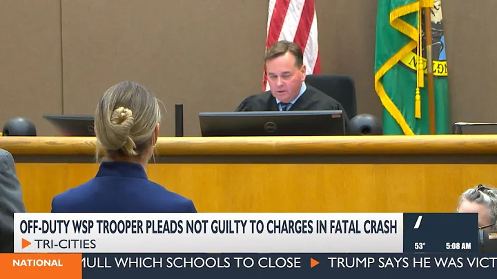 Off duty WSP trooper pleads not guilty in fatal DUI motorcycle crash, in Richland
