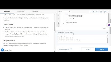Arya In Grid Code Chef Solution starter122