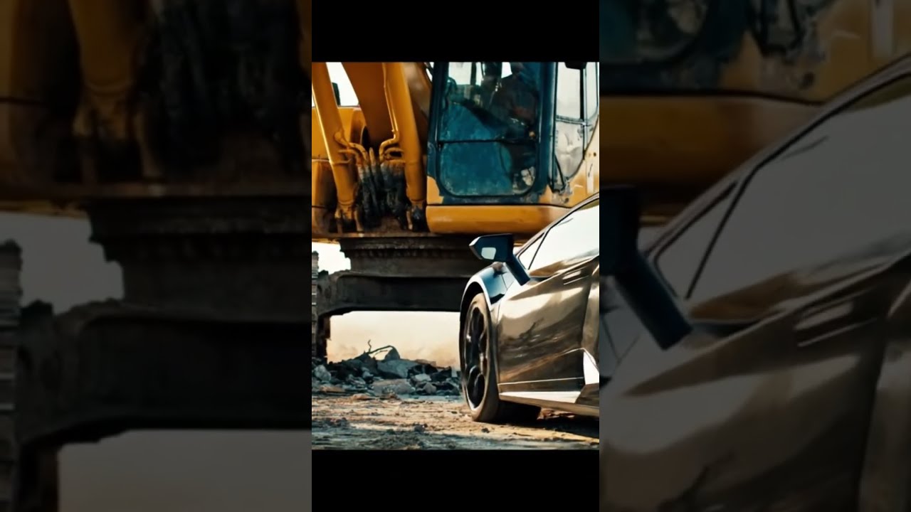 Crushing A 300K Lamborghini Supercar Destroye