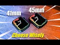 Apple Watch Series 7 - 41mm vs 45mm SEE THE DIFFERENCE!