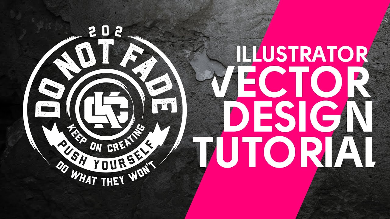 Adobe illustrator Design Tutorial Vector Graphics - Free Tutorial