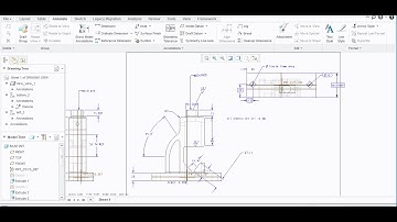 ADDING SURFACE FINISH SYMBOL  & NOTE IN CREO PARAMETRIC