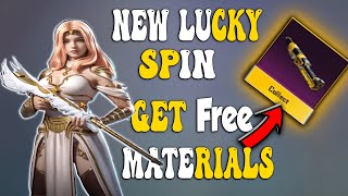 How To Get Free Materials In New Event &  New Awm Skin Review