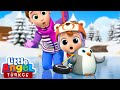 Bebek Buz Pateni Öğreniyor ⛸️ | Eğlenceli Ve Öğretici Çocuk Şarkıları | Little Angel Türkçe