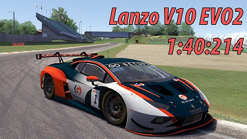 RSS GT-M Lanzo V10 Evo2 - Imola 1:40:214 - Assetto Corsa LFM