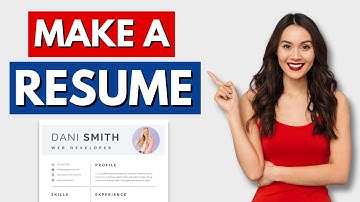 How to Make a Resume in Canva - Tutorial