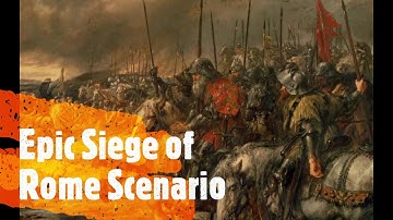 Epic Siege of Rome Scenario Age of Empires 2 Definitive Edition
