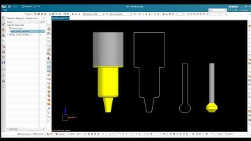 NX CAM Hướng dẫn tạo dao định hình  ( MILL_USER_DEFINED)