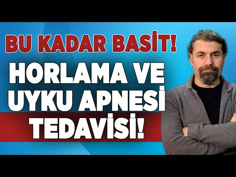 DİKKAT! HORLAMA VE UYKU APNESİ'NE KESİN ÇÖZÜM! | Dr. Hamit Çelik